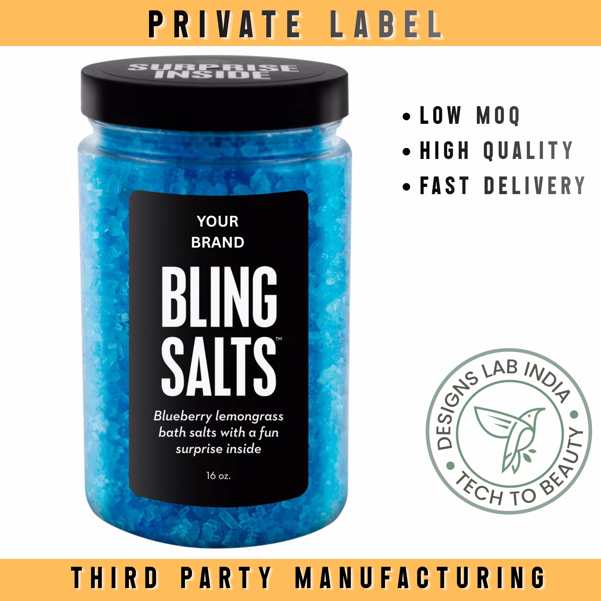 Blueberry Bath Salt